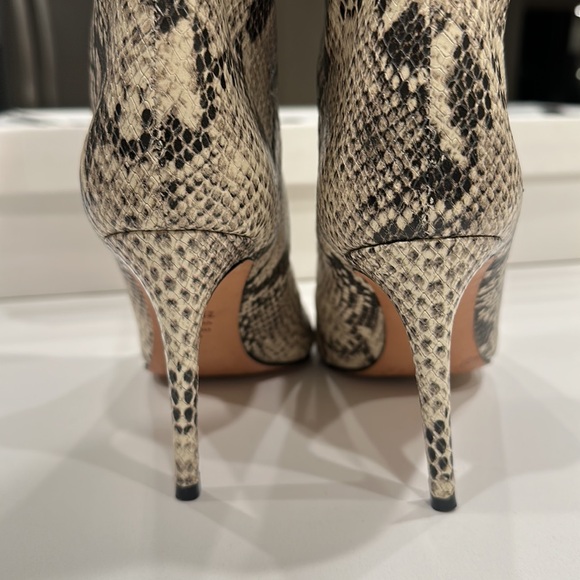 Schutz Maryana Snakeskin High Boot - Picture 4 of 14